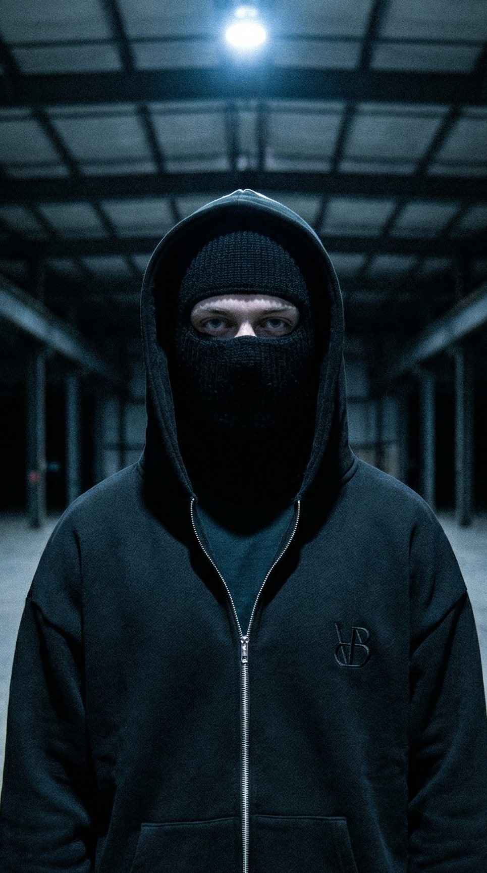 Beïrren Black Zip-Up
